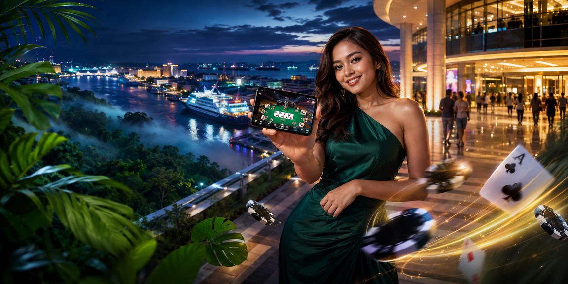 Aplikasi mudah alih 205 untuk permainan poker kasino langsung