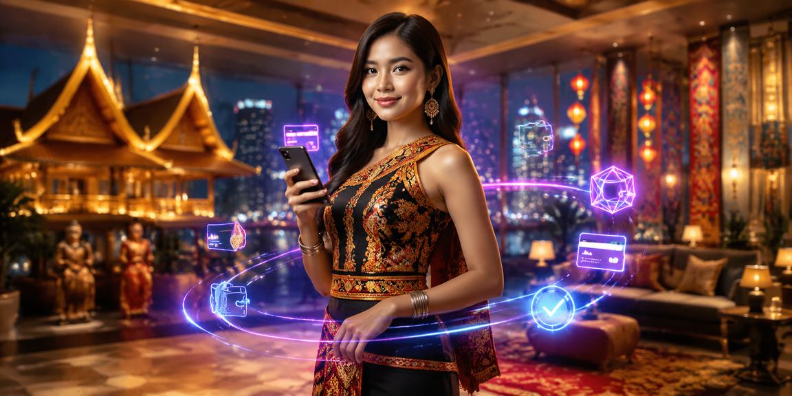 Dealer kasino langsung berinteraksi dengan pemain di studio Sarawak